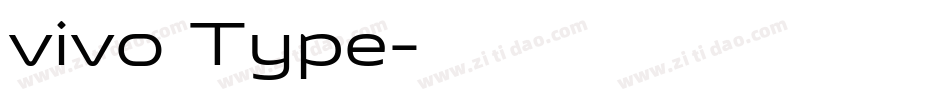 vivo Type字体转换